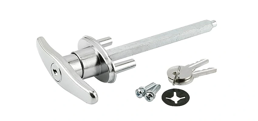 Old Style Garage Door Locks Replacements in Home Gardens, California